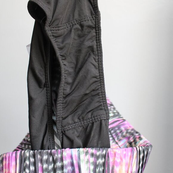 Free People Black Multicolor The Way Home Printed Shell Running Shorts Medium - Picture 5 of 9